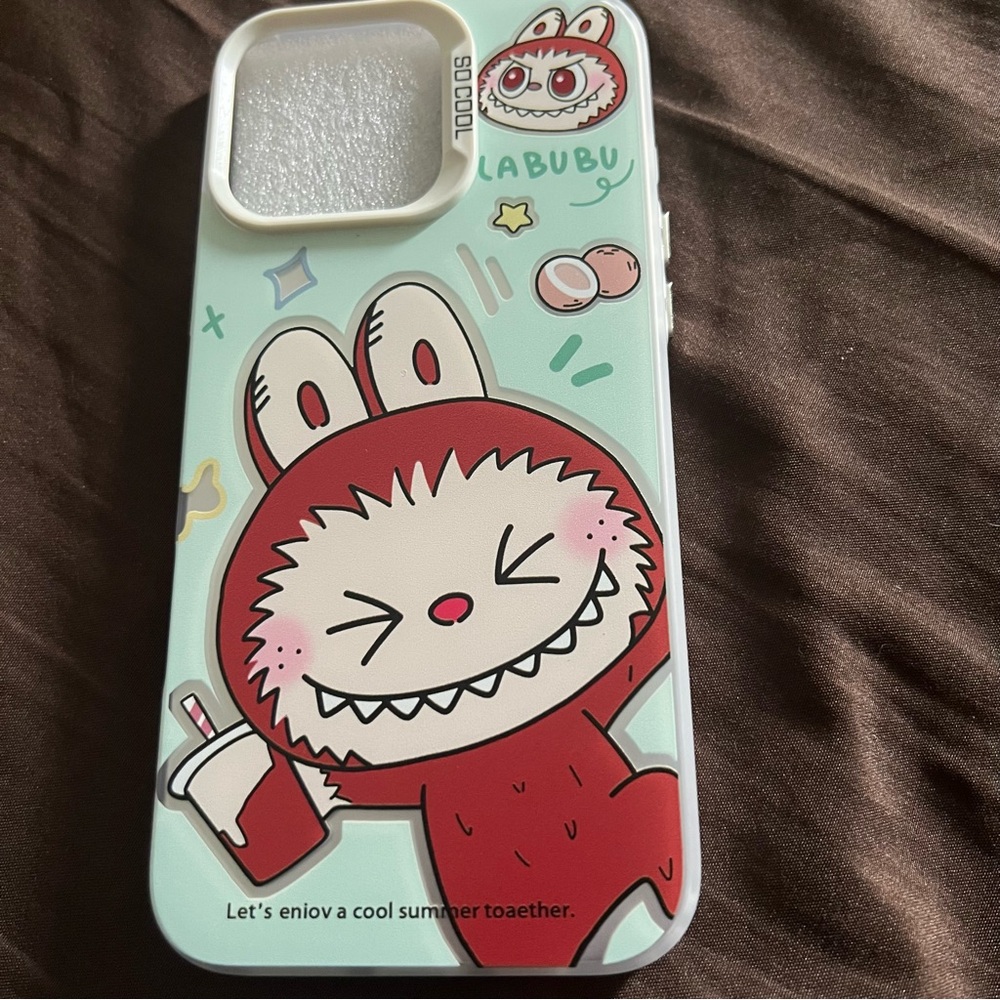 Red and White Phone Case